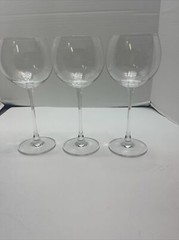 Lenox Tuscany Balloon Wine Glasses 8 5/8 Inch Tall Set of 3