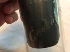 1915 J. W. Wisa, At Zije Ceskavlast Vintage Thin Acid Etched Glass