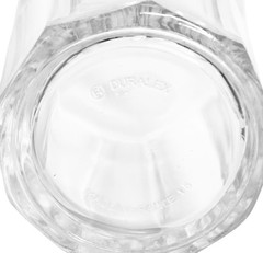 Duralex France PICARDIE CLEAR Multisided Panels 12 OZ Iced Tea Glass EUC