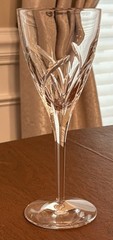 Waterford Crystal Merrill pattern, 8 3/4” Water Wine Goblet 8 ozs. Mint