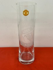 MANCHESTER UNITED FOOTBALL CLUB — TALL BEER GLASS