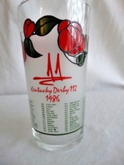 Libbey 1986 Kentucky Derby 112th Run for the Roses Churchill Downs Julep Tumbler