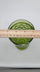 Iced Tea / Water Footed Goblet Indiana Glass or Colony Whitehall Green #521