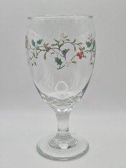🔥4 pc Pfaltzgraff WINTERBERRY Christmas Iced Tea Beverage Glassware 16 oz w/box