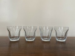 Pasabahce Palaks BAROQUE 10 oz Tumbler Panel Drinking Glasses ~ Set of 4