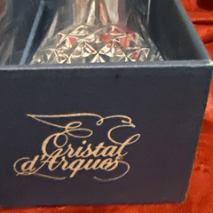 Longchamp Cristal D’arques Tumblers 11 1/4 oz Crystal 4 Piece Made In France