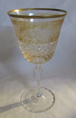 8 EBELING & REUSS MARCHIONESS 7 3/8″ TALL WATER GOBLETS ONE AS-IS