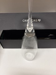 NIB Orrefors Intermezzo Air Champagne crystal 6.7 ounce Glass Set of 2