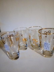 Vintage Libbey Rose Classic Tumblers