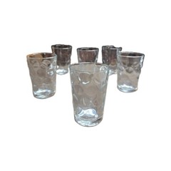VTG Discontinued Pasabahce Mirage Juice Glasses, Set of Six 6 Oz