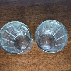 2 Heavy Anchor Hocking Tartan Manchester Drinking Glasses Tumbler 16 Oz 6 1/8″
