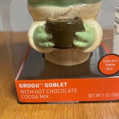 Star Wars Mandalorian Grogu Ceramic Goblet Mug Hot Chocolate Set Gift Disney