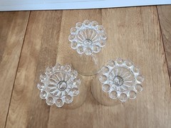 Anchor Hocking Berwick Boopie Clear 3-3/4″ Tall Liquor Cocktail Glasses Set of 3
