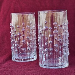 MESI Tapio Wirkkala Iittala Finland Mid C Modern NECTAR Glasses Tumblers Set 4