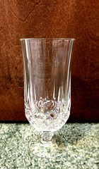 7 Cristal d’Arques Longchamp Lead Crystal Stemware WATER Glasses France 10 Oz