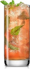 6pc Faye 13oz Tall Highball Glasses – Dishwasher Safe for Effortless Enjoyment