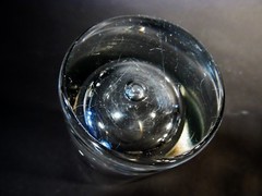 Midcentury KOSTA Boda Crystal PIPPI Bubble Stem 6 – 12 oz Flat Tumblers Highball