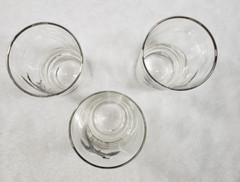 3 VINTAGE Federal Glass Tumblers 14oz Canvasback Ring Neck Pheasant Game Birds