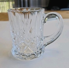 Crystal Mug Cup CRISTAL D’ARQUES DURAND Chantilly Taille Beaugency GORGEOUS EC