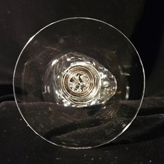 Tiffin-Franciscan CELLINI Champagne Coupe Glasses Hand Blown Crystal Vintage – 3