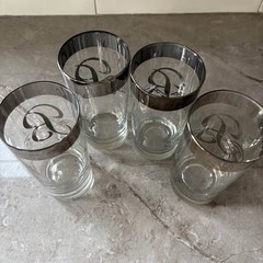 Gorgeous Vintage MCM Dorothy Thorpe Monogram “B” Highball Glasses – 4