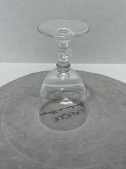 New Set Of 6 Lalique Saint Hubert Port Glasses Stem Crystal Liquor Glass France