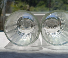 Soviet faceted vodka shot glasses rare vintage 5 kopec, new 6 pcs USSR original