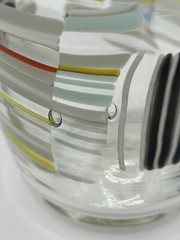 2012 Sandra Gross Hand Blown Art Glass Lowball Glasses