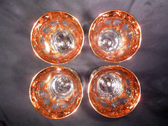 Arte Italica Medici Gold Champagne Flutes Set of 4