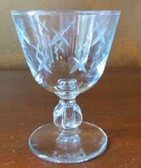 Libbey Rock Sharpe Stardust #3003 Stem 3 7/8” Liquor Cocktail(s)