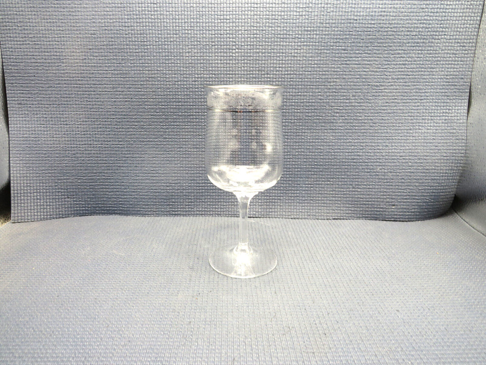 Lenox Crystal Moonspun Pattern Water Goblet 7″