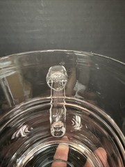 Vintage Iittala Finland Pisaranrengas Ripple Pitcher by Timo Sarpaneva