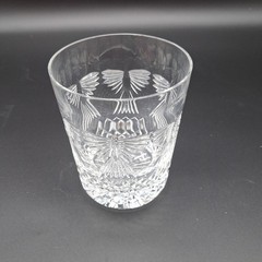 Waterford Crystal Millennium «Peace» Dove Old Fashioned Cocktail Whiskey Glass