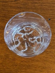 Vintage Iittala Gaissa Finland Old Fashioned Whiskey Glass 6 oz Excellent