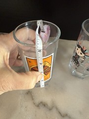 Vntg Dona Maria Mole Jar Glasses 1970 Libbey Glass & Signed Paulo Villagran