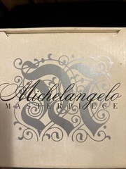 Michelangelo Masterpiece 6 1/2 Ounce Blowing Crystal Flutes New In Box