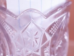 EAPG US Glass No. 15101 Comet Buzz star Toothpick 1907 Sun Purple