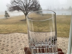 Old fashion Whiskey Glass Vintage Classic Style 3 3/4” Tall Unknown Maker