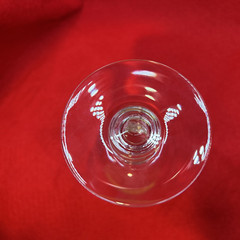 Baccarat French Crystal Provence Claret Wine Glass France Signed 5 5/8