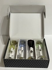 Cellini Crystal Stemware Italy Home Essentials & Beyond Style 3194 Glasses (4)
