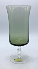 Noritake Rainbow Dark Green Iced Tea Glass/Goblet, 7”