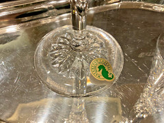 Waterford «Happy Celebration» Crystal Flutes Set in Original Box