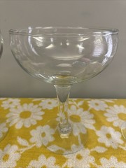1 Vintage Princess House Giant Wine Glass 64 oz. Extra Large Goblet 10.5” Tall