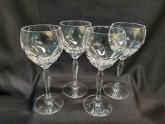 Vintage Spiegelau Wine Glass German Crystal Hock Stem Aperitif Cordial Set of 4