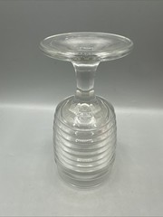 Vintage Park Avenue Clear Water Goblet Glass Anchor Hocking Replacement 6.5″