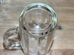 Paul Sebastian Gift Set Of 4 21 Oz. Thick Glass Beer Mugs -Made in France