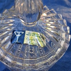 CRYSTAL CLEAR INDUSTRIES Essex Candy Jar & Lid 5 3/4″ tall