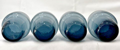 VINTAGE / MCM 50s KJELL BLOMBERG GULLASKURT BEAKER GLASSES X 4