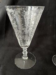 Cambridge DIANE-7 1/4″ Ice Tea Glasses-set of 4 beautiful vintage glasses