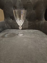 (1) Royal Crystal Rock RCR «LINEA GALA» Water Goblet 7 1/8″ Tuscany Italy EUC